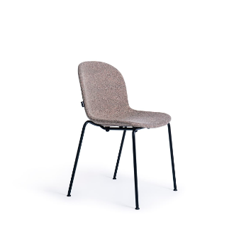 Bon prix Chaise de restaurant sans bras avec des jambes en tissu en PP moulé en ligne