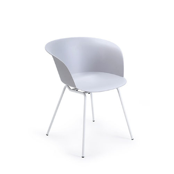 Good price Ergonomic Restaurant Armchair PP Shell For Bistro Powder Coated Metal legs online