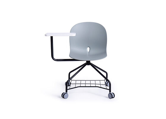 Bon prix Économie d'espace Chaise de conférence moderne Salle d'entraînement mobile Chaises avec bras de tablette pivotante en ligne