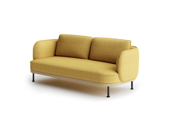 Goede prijs Sofa met houten ondergrond voor hotellounge online
