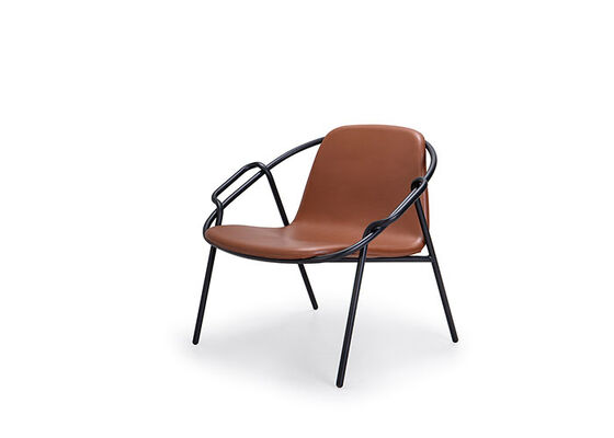 Buen precio Silla de salón de cuero de fibra microfibra PU transpirable Avant Garde con espuma de alta resistencia en línea