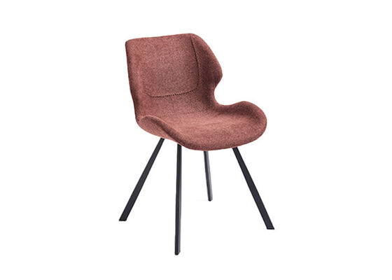 Bon prix Chaise de salle à manger de restaurant moderne, chaises de cuisine en cuir ergonomiques stables en ligne