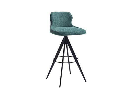 Good price Metal Frame Fabric Swivel Counter Stools Stylish Design For Bar Kitchen Island online