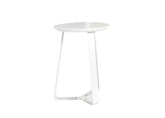 Good price Round Wood Top Small Nesting Coffee Table High Stability With Metal Base online