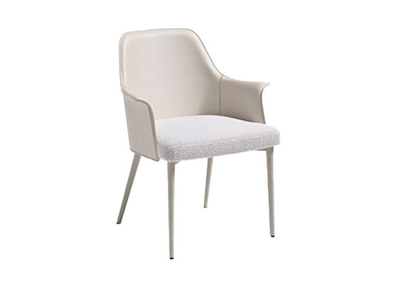 Buen precio Silla firme de la butaca del cuero de la microfibra con el amortiguador de la tela para la cena privada en línea