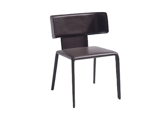 Good price Modern Wrapped Firm Microfiber Leather Dining Chair For Restaurant Hospitality online